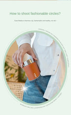 Stainless Steel Vacuum Flask – 230ml Portable Insulated Mug for Travel and Coffee