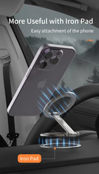Magnetic Phone Ring Holder – Double-Sided MagSafe Kickstand for Smartphones