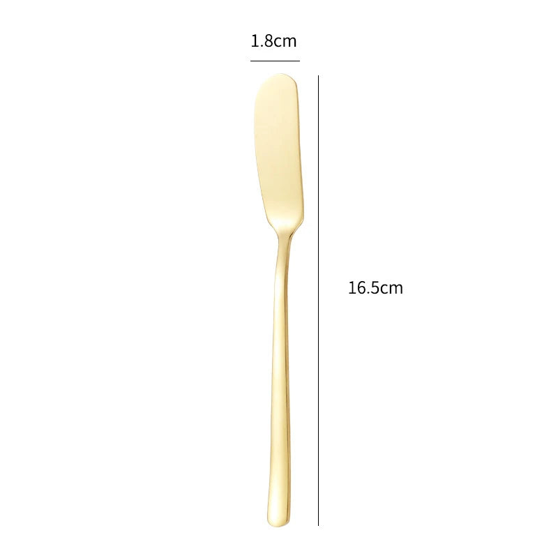 Stainless Steel Butter Knife – Versatile Spreader for Cheese and Bread