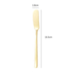 Stainless Steel Butter Knife – Versatile Spreader for Cheese and Bread