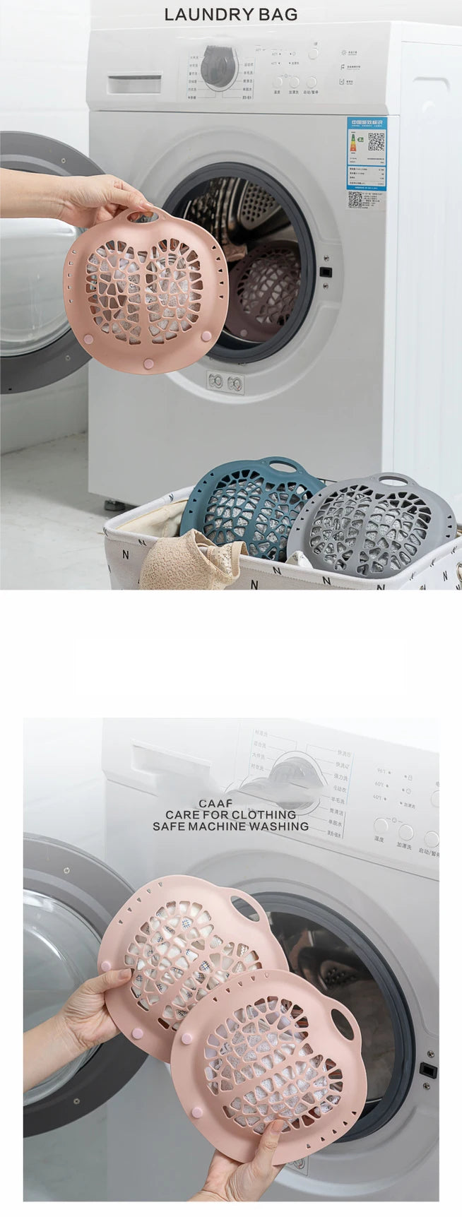 Silicone Bra Laundry Bag – Protective Mesh Washer Case for Underwear Care