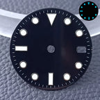 Custom GMT Watch Dial – 28.5mm Single Calendar for NH34 NH35 Movements