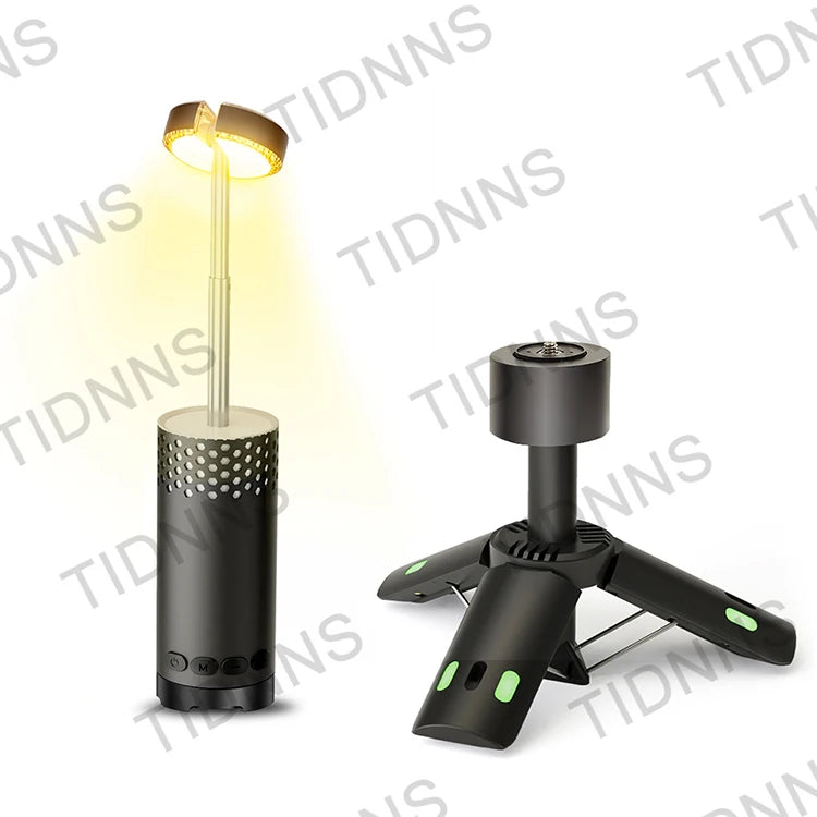 Rechargeable Telescopic LED Flashlight – Multifunctional Lamp for Outdoor Camping