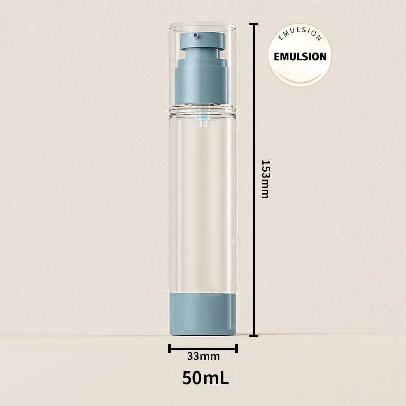 Portable Vacuum Pump Bottle – Refillable Nordic Lotion Dispenser for Travel