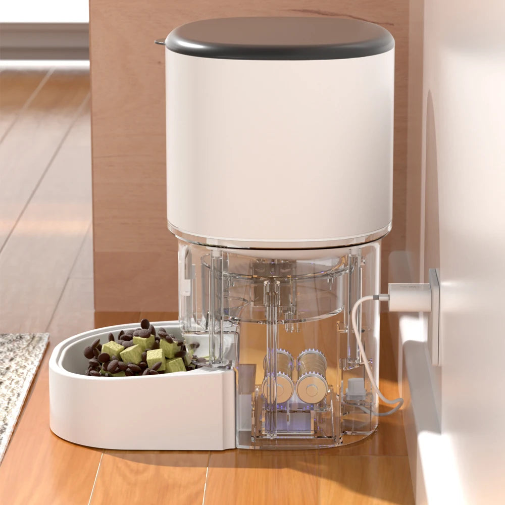 4L Smart Pet Feeder – WiFi Automatic Food Dispenser for Cats and Dogs