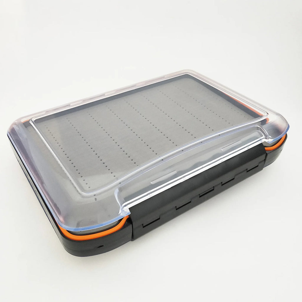 Waterproof Two-Sided Fly Box – Transparent Storage for Fishing Jig Lures