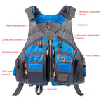 Adjustable Mesh Fishing Vest – Breathable Tackle Gear for Outdoor Sports