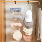 Over-the-Door Hat Rack – Wall Mount Storage Organizer for Caps and Scarves
