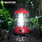 Retro LED Tent Lantern – Portable Hanging Lamp for Outdoor Camping