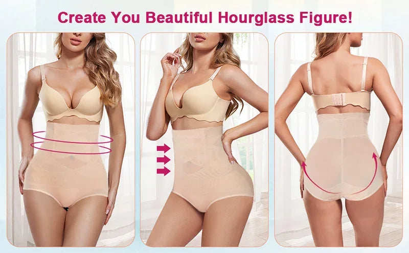 High Waist Shapewear Panties – Tummy Control Underwear for Body Slimming