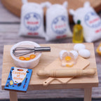 Miniature Kitchen Utensil Set – 1:12 Scale Baking Tools for Dollhouse Decor