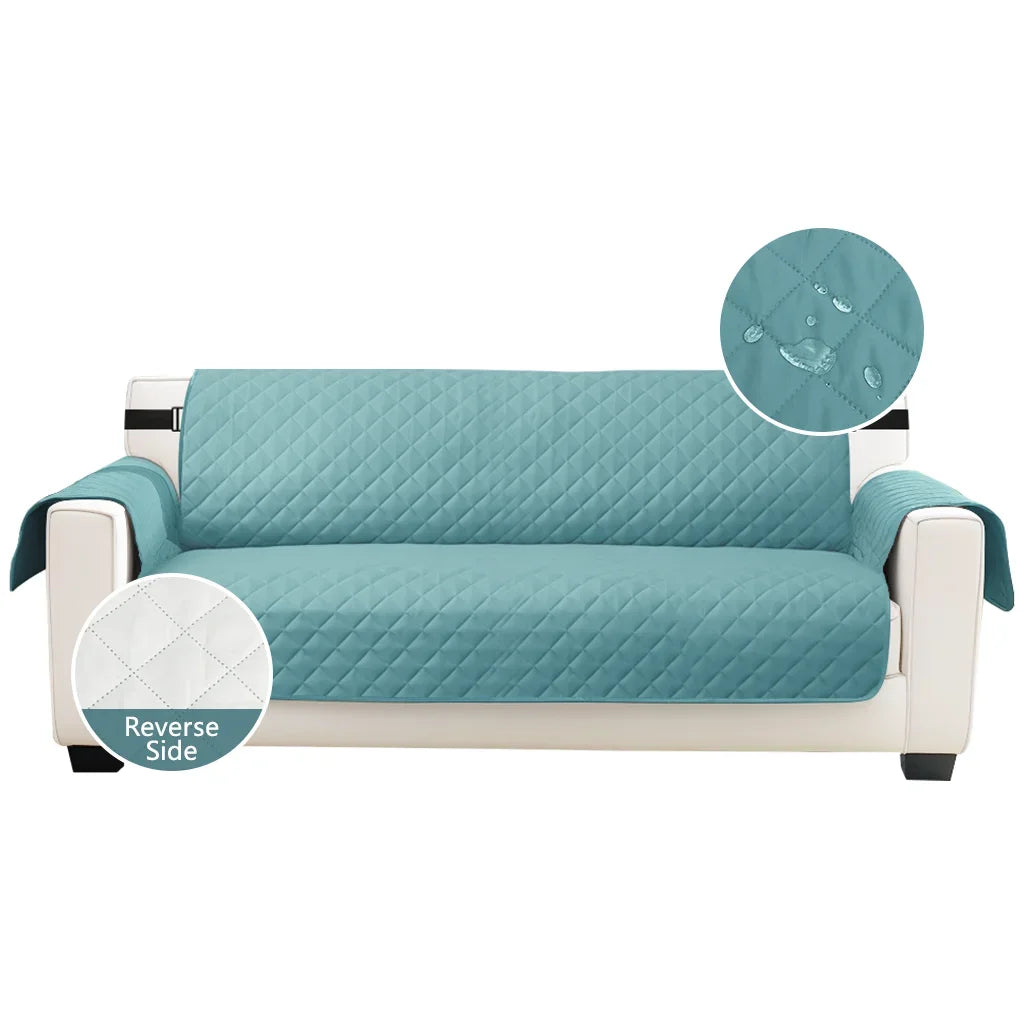 Waterproof Sofa Slipcovers – Non-Slip Elastic Protectors for Kids and Pets