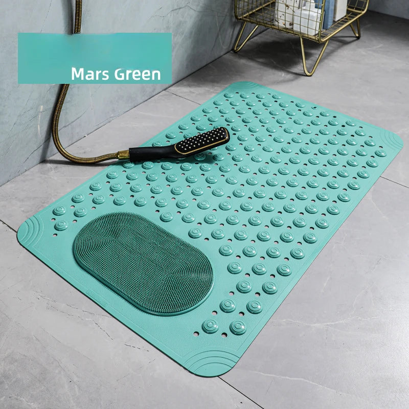 Anti-Slip Bathroom Mat – Massage Floor Pad for Bathtub Shower Safety