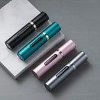Glass Perfume Atomizer – Refillable Travel Spray Bottle for Cosmetics
