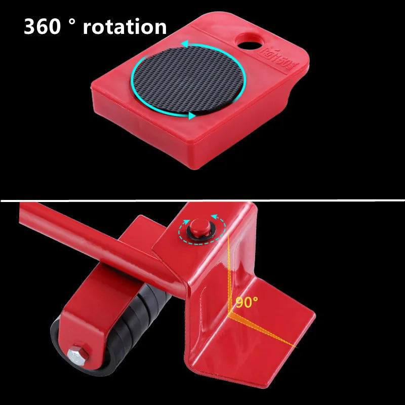 Furniture Moving Roller Set – Heavy Duty Lifter for Appliance Relocation