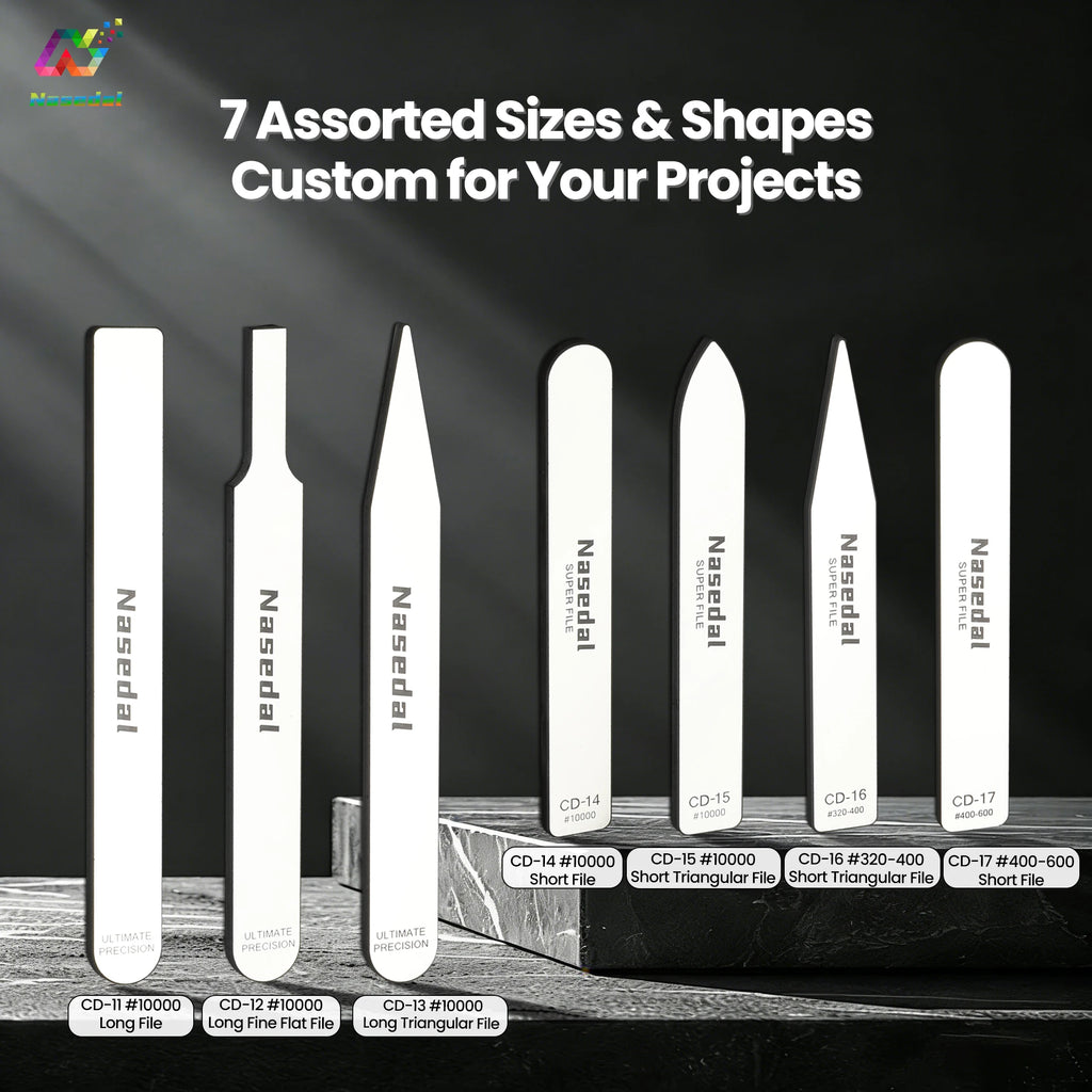 Glass Polishing File – Ultra Fine Mirror Finish for DIY Plastic Models