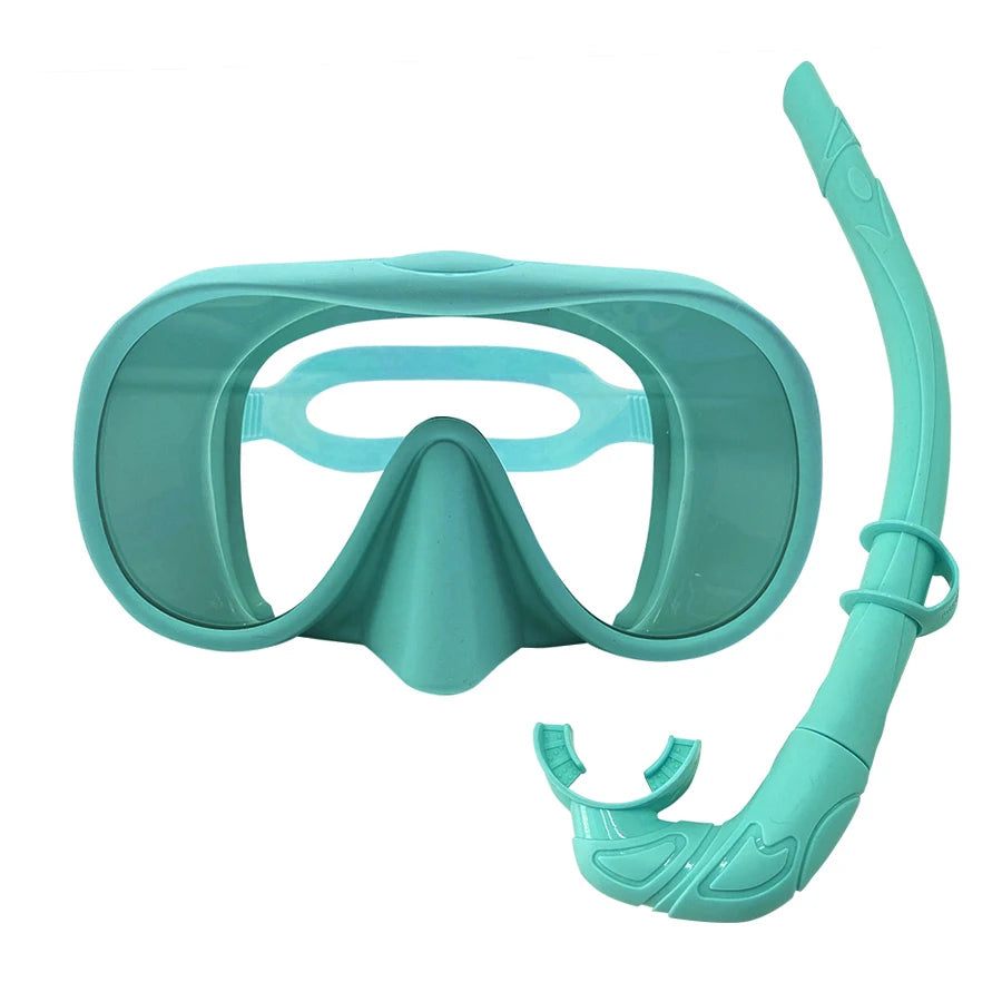 Full Face Snorkel Mask – Anti-Fog Panoramic Diving Goggles for Underwater Swimming