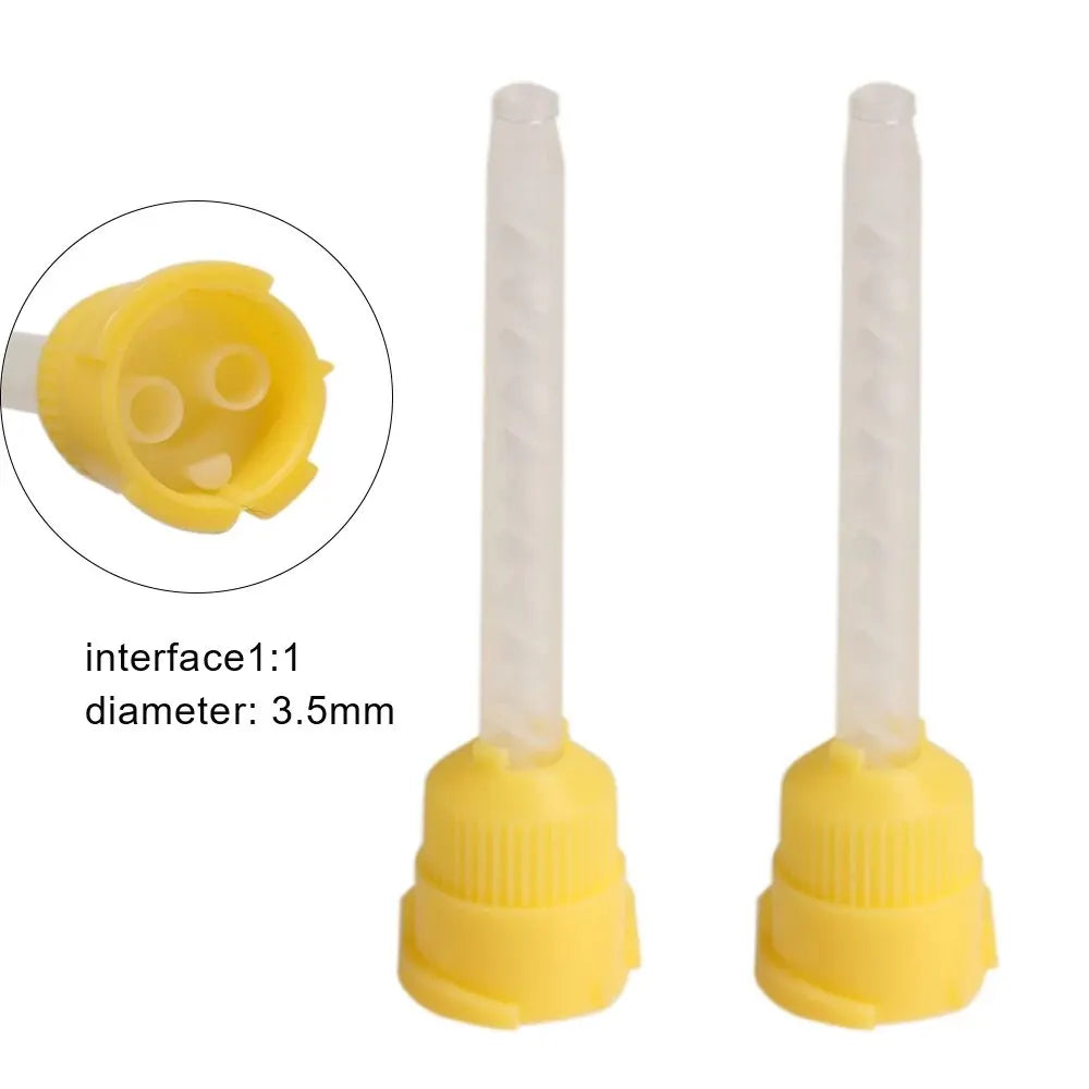 Dental Mixing Tips – Disposable Silicone Impression Nozzles for Lab Use