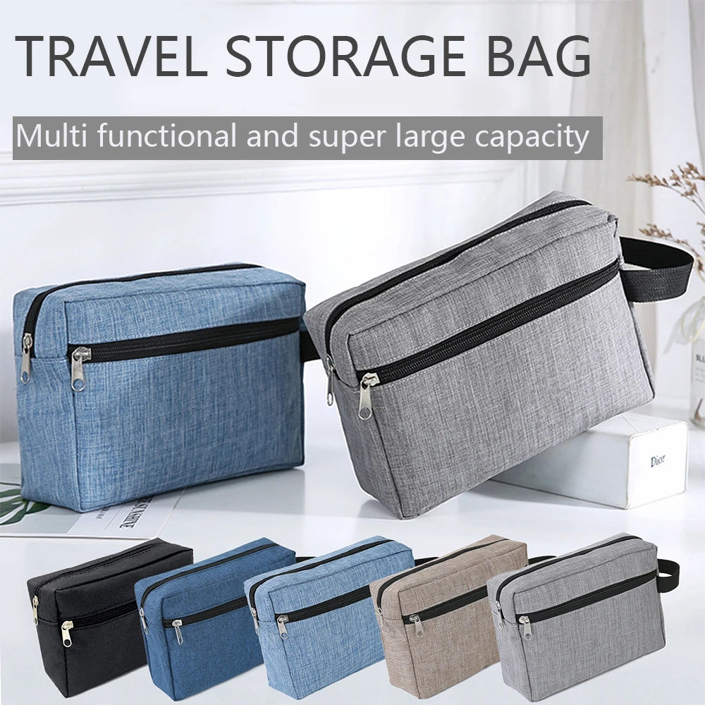 Waterproof Travel Toiletry Bag – Large Capacity Organizer for Men and Women