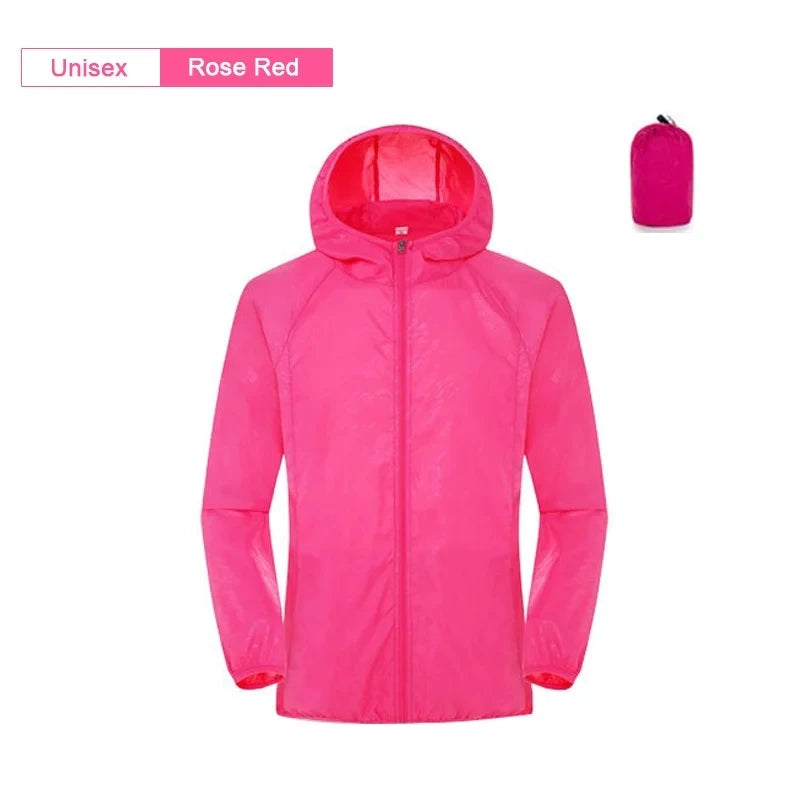 Waterproof Windbreaker Jacket – Sun Protection for Outdoor Hiking and Fishing