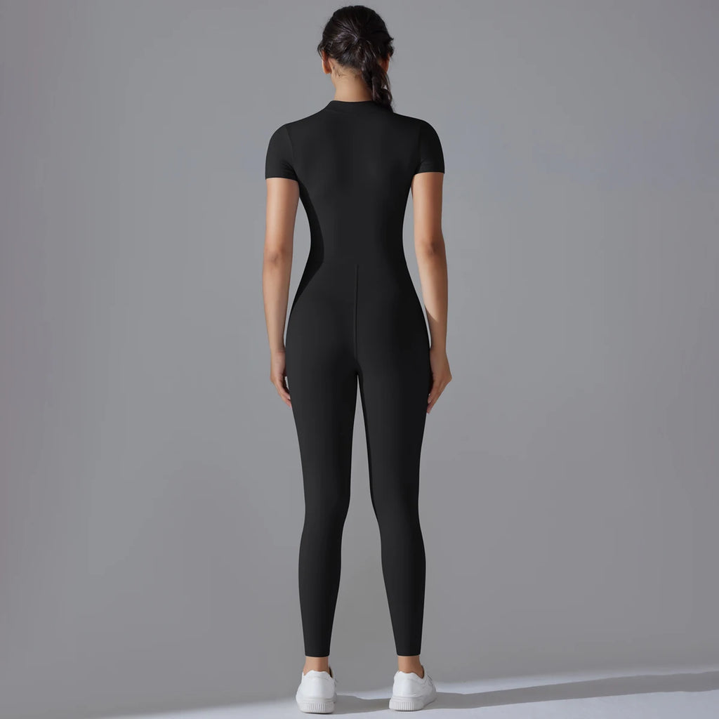 Women’s Fitness Bodysuit – Breathable Quick-Drying Fabric for Gym Workout