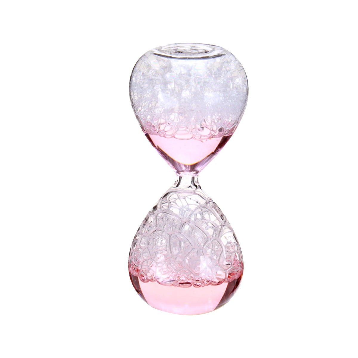 Crystal Singing Hourglass – Decorative Bubbling Timer for Home Office Decor