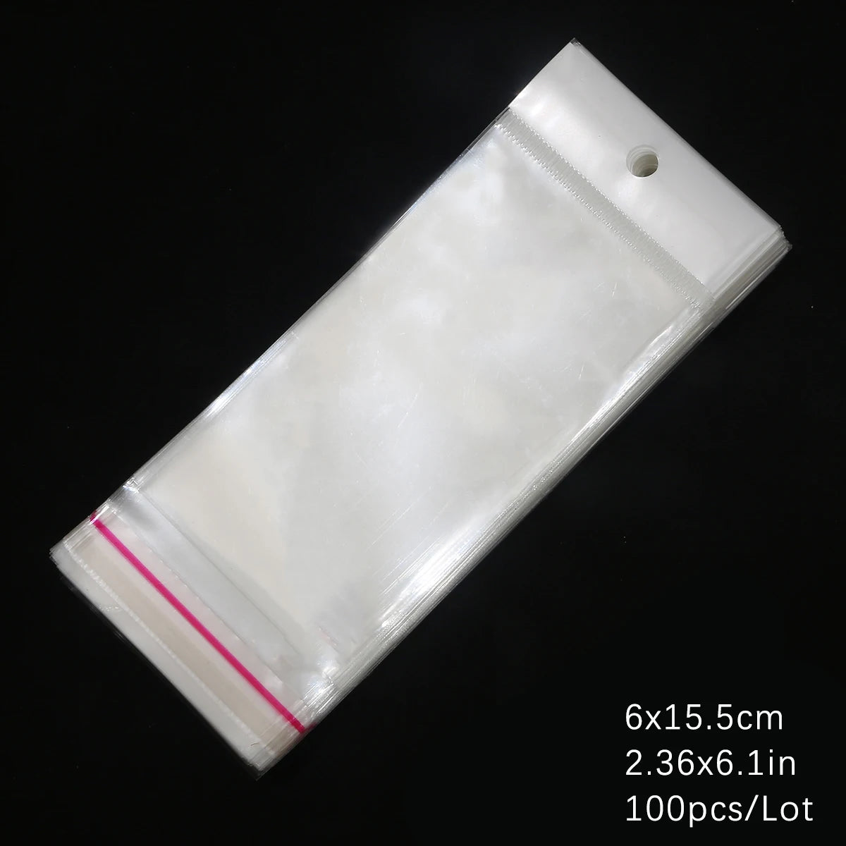 Self-Sealing Cellophane Bags – Transparent Adhesive Packaging for Gifts and Treats
