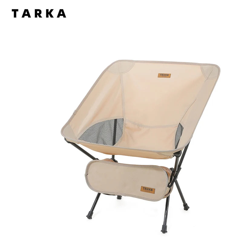 Foldable Camping Chair – Lightweight Moon Chair for Backpacking and Beach