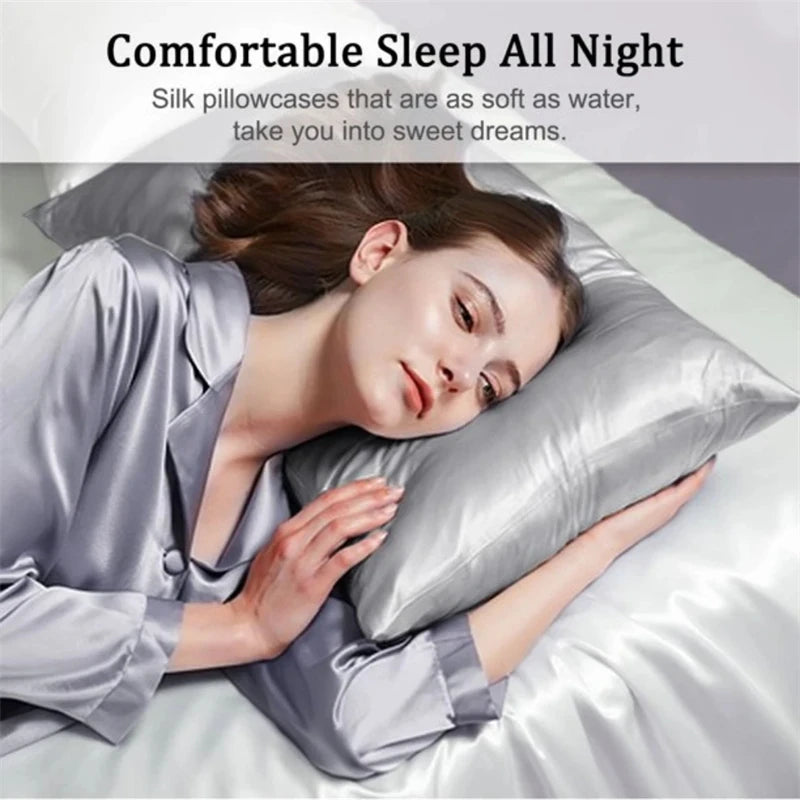 Mulberry Silk Pillowcase – Luxury Bedding for Standard and Queen Pillows