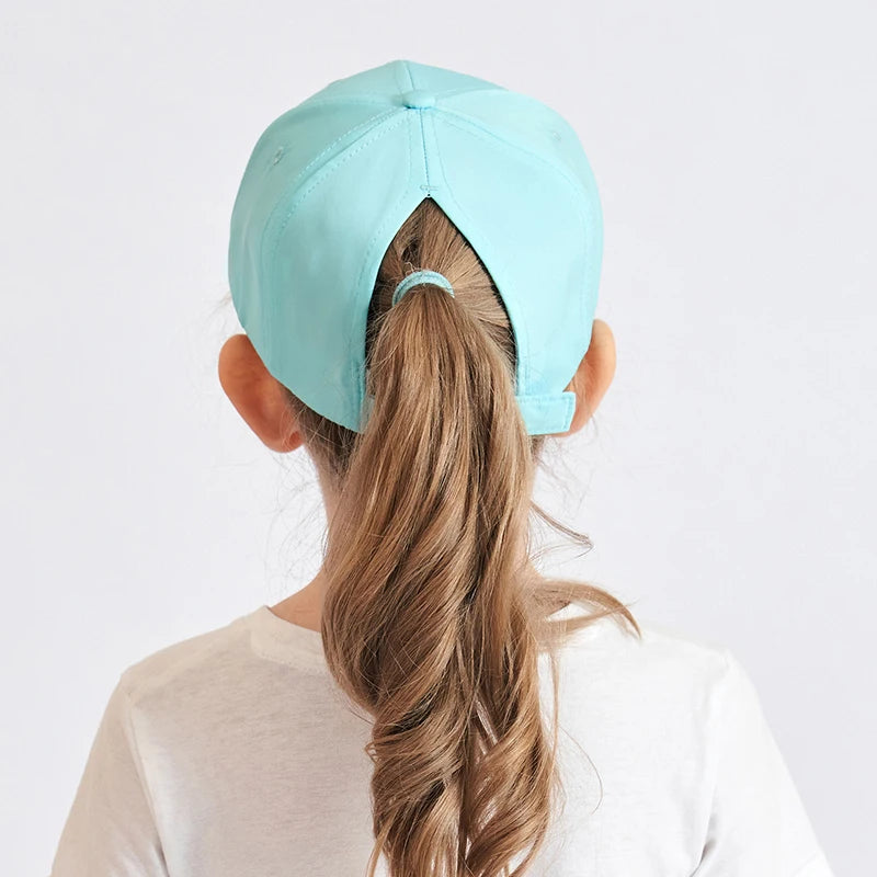 Adjustable Kids Baseball Cap – Sun Protection Hat for Outdoor Summer Travel