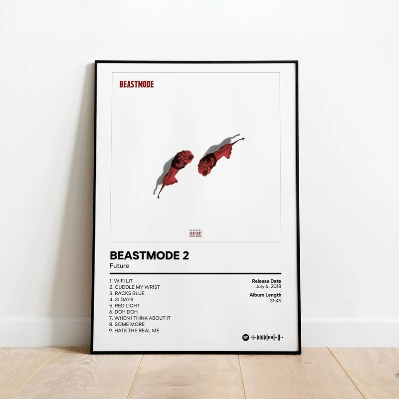 Nordic Hip Hop Poster – Aesthetic Music Canvas Wall Art for Home Decor