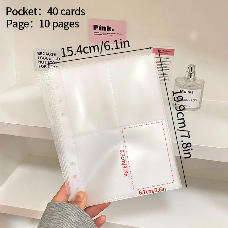 A5 Photocard Binder – Collectible Kpop Album Storage for Trading Cards