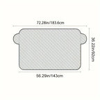 Universal Windshield Snow Cover – Waterproof Frost Protection for Winter Outdoors