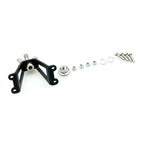 Metal Spare Wheel Tire Rack Holder for 1/10 RC Crawler Car Upgrades