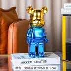 Ceramic Bear Figurine – Aesthetic Luxury Sculpture for Modern Home Decor