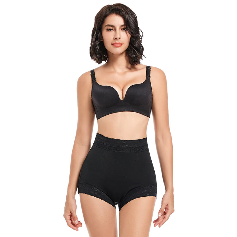 Slimming Body Shaper Shorts – High Waist Control Panty for Tummy Tucking