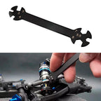 Multifunction 6-in-1 Repair Wrench – Precision Nut Spanner for RC Models