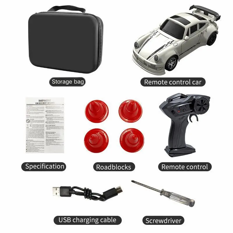 1:64 Drift RC Car – Four-Wheel Drive Racing Toy for Kids