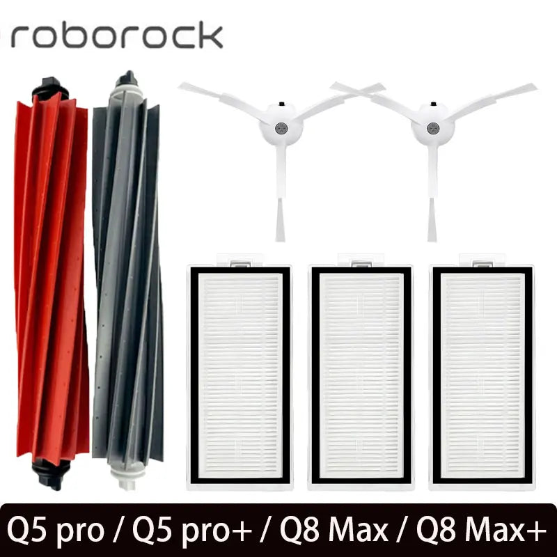 Replacement Vacuum Accessories – Brushes and Filters for Roborock Q Series