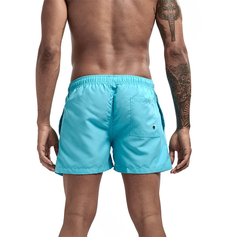 Mens Quick Dry Swim Trunks – Lightweight Beach Shorts for Summer Swimming