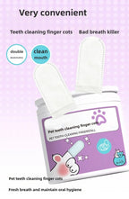 Dental Finger Wipes – Plaque Control for Dog and Cat Oral Hygiene