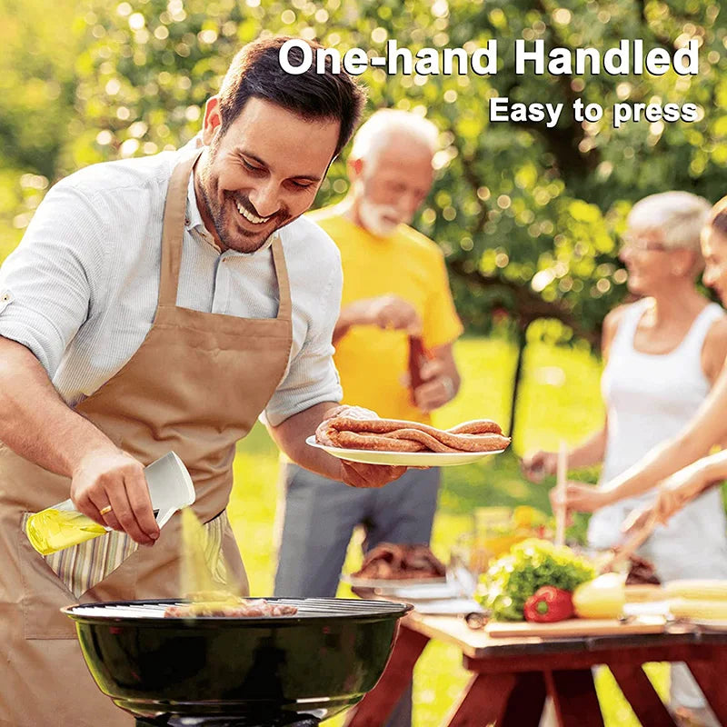 Oil Spray Bottle – Kitchen Vinegar Sprayer for BBQ Cooking and Baking