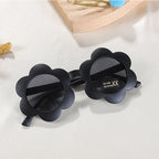 Cute Sunflower Kids Sunglasses – UV400 Round Eyewear for Toddlers and Children