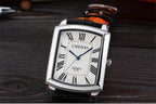 Quartz Couple Watches – Waterproof Leather Calendar Wristwatch for Daily Wear