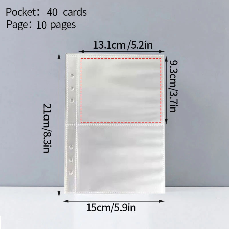 A5 Photocard Binder – Collectible Kpop Album Storage for Trading Cards