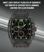NAVIFORCE Silicone Chronograph Watch – Waterproof Sport Accessory for Men