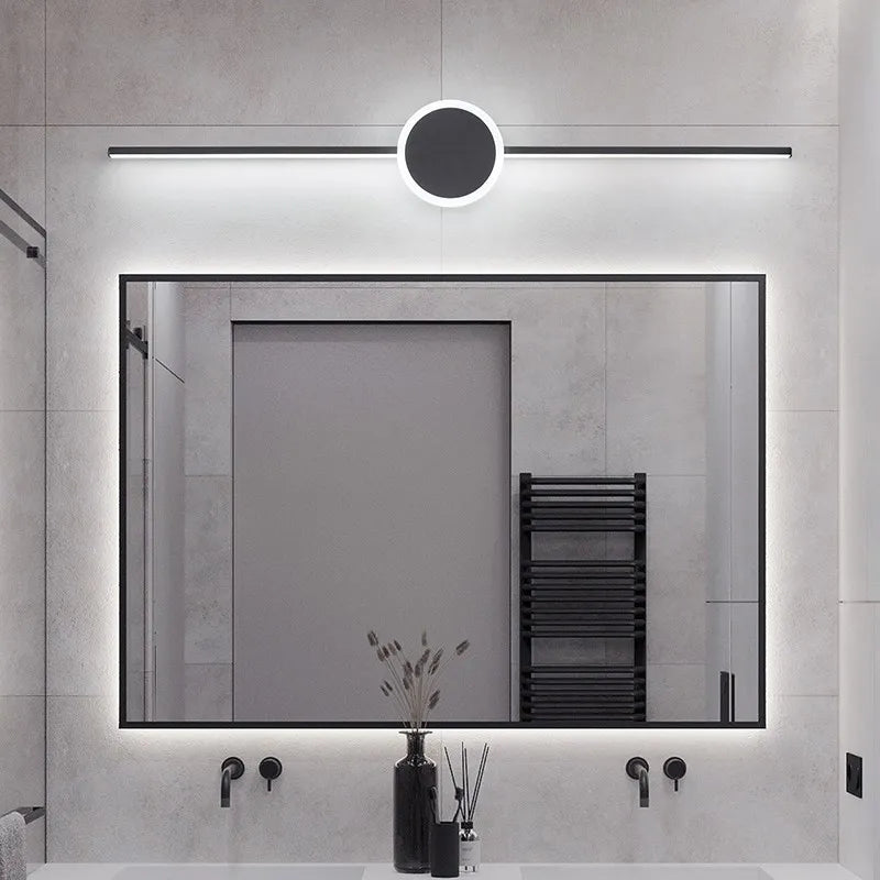Modern LED Wall Sconce – Minimalist Mirror Lighting for Bathroom and Bedroom