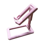 Foldable Desktop Phone Stand – Adjustable Bracket for Tablets and Smartphones