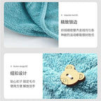 Microfiber Hair Turban – Absorbent Towel Wrap for Quick Drying