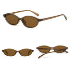 Oval Sunglasses – Small Retro Fashion Shades for Women and Men